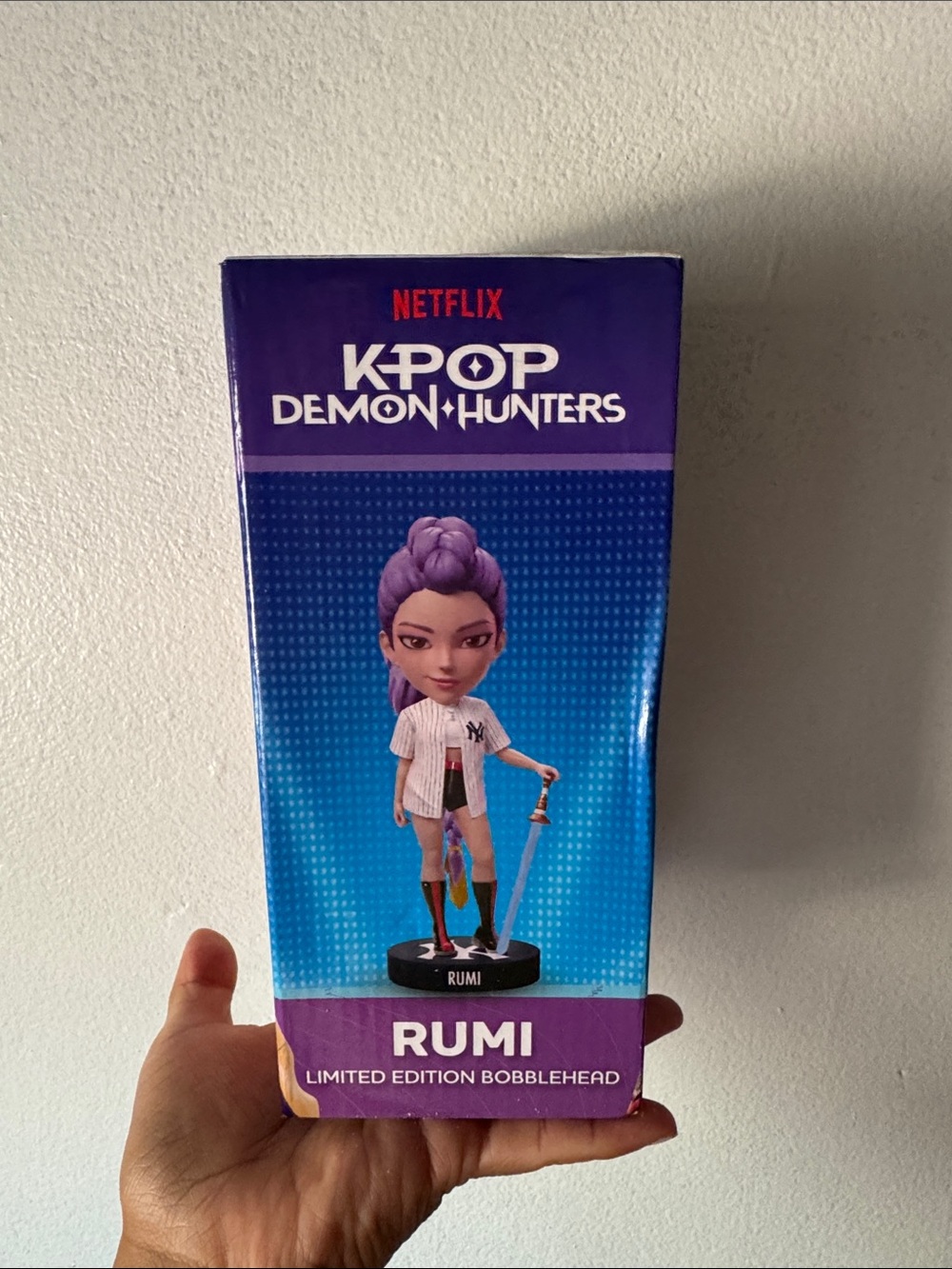 Netflix K-POP Demon Hunters Rumi Bobblehead - Purple